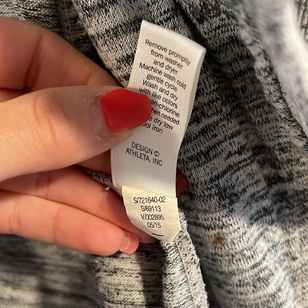 Athleta Blissful Cardigan in Gray Size‎ S